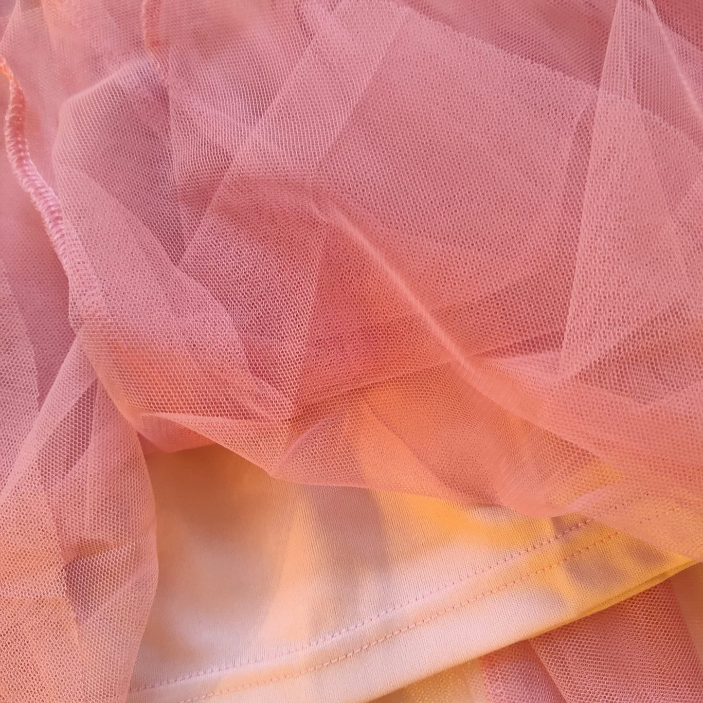 Knee-length mauve pink pull-on tutu skirt for big girls