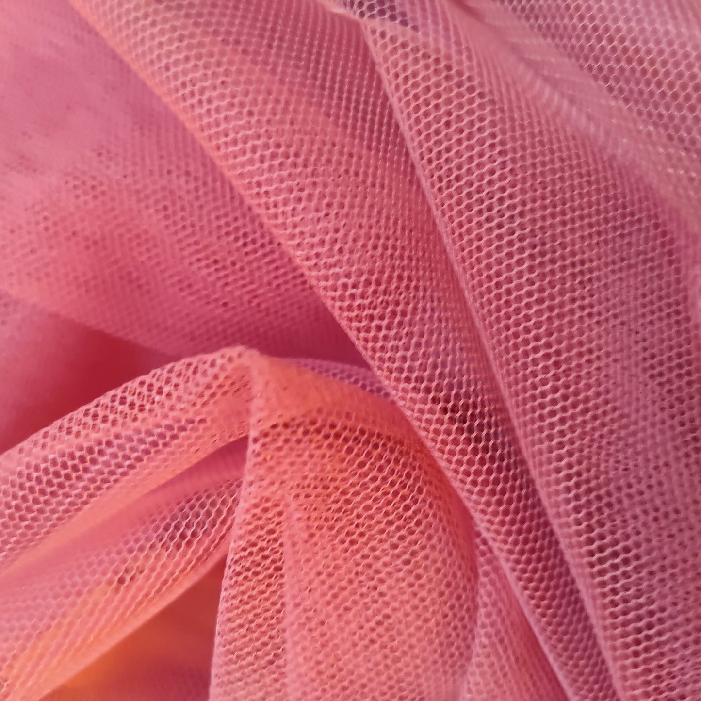Soft mesh tutu skirt in mauve pink for girls