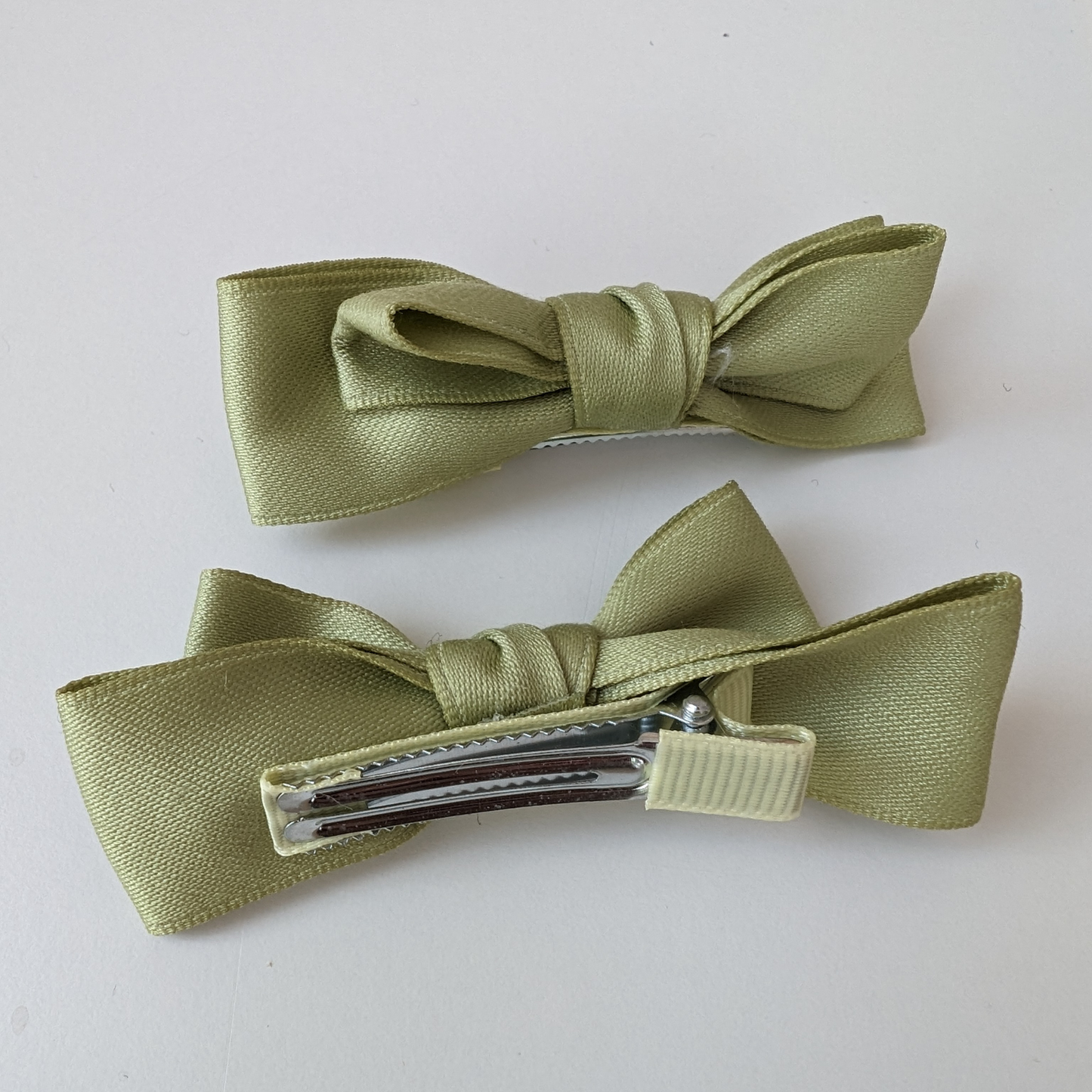 Green Bowknot Hair Clip Accessories for Children - Kids Baby BB Clip